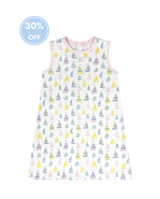 Ann Dress - Seahaven Sailboat Knit