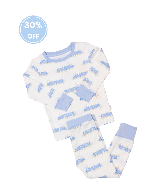 Trains - Bamboo Pajama Set