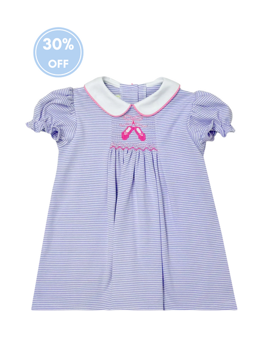 Sylvie Dress - Smocked Ballerina